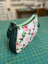 Load image into Gallery viewer, Patchwork Design Bags, Stitched Patchwork Bags; Quilted Shoulder Bags; Cotton bags; designer's bag; one of a kind bag; handmade bags