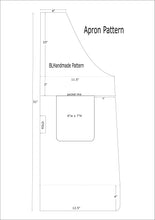 Load image into Gallery viewer, DIY Apron Sewing Pattern; Custom Apron Design; Homemade Apron Tutorial; Modern Apron Pattern; Vintage Apron Sewing Instructions; Kitchen Apron Template; Easy Apron Sewing Project; Adjustable Apron Pattern; Full Coverage Apron Design; Child and Adult Apron Patterns; Floral Apron Sewing Instructions; Chef's Apron Template; Personalized Apron Pattern; Classic Apron Design; PDF Downloadable Apron Pattern