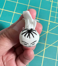 Load image into Gallery viewer, Vintage pincushion with 8 little people PDF sewing pattern
