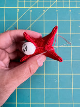 Load image into Gallery viewer, Vintage pincushion with 8 little people PDF sewing pattern