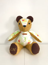 Load image into Gallery viewer, Teddy bear; teddy bear sewing pattern; stuffed animal sewing pattern; memory bear pattern