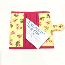 Load image into Gallery viewer, checkbook covers; purses; fabric checkbook cover wallet