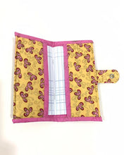 Load image into Gallery viewer, checkbook covers; purses; fabric checkbook cover wallet