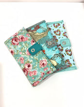 Load image into Gallery viewer, checkbook covers; purses; fabric checkbook cover wallet