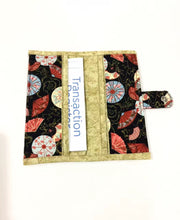 Load image into Gallery viewer, checkbook covers; purses; fabric checkbook cover wallet