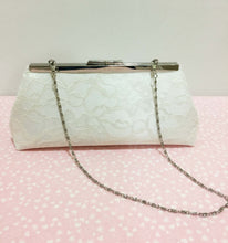 Load image into Gallery viewer, Clutch; evening clutches for weddings; wedding clutch; wedding clutch bag; purse. silk purses;