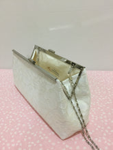 Load image into Gallery viewer, Clutch; evening clutches for weddings; wedding clutch; wedding clutch bag; purse. silk purses;  lace purse