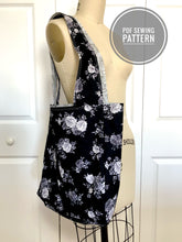 Load image into Gallery viewer, Tote Bag Sewing Pattern