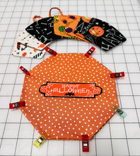 Load image into Gallery viewer, Halloween basket; Basket bag sewing pattern; Halloween bag pattern; Bag sewing pattern