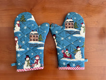 Load image into Gallery viewer, Oven mitts set; Oven mitts gloves; Oven mitts; Oven gloves; Christmas gifts