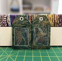 Load image into Gallery viewer, Fabric luggage tags; tags; ID tag;  luggage tags, name tags