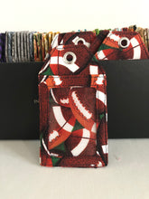 Load image into Gallery viewer, Pick any luggage tags; Fabric tags; ID tag; name tags - football