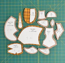 Load image into Gallery viewer, Stuffed Bunny Rabbit PDF Sewing Pattern; toy pattern; bunny pattern; diy toys; animal sewing patterns