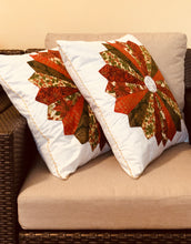 Load image into Gallery viewer, quilted pillow case; pillow cover; pillow case;