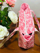 Load image into Gallery viewer, Quilted Tote Bags; Handmade Quilted Totes; Patchwork Tote Bags; Cotton Quilted Purses; Artisan Quilting Bags; Quilted Fabric Totes; Unique Quilted Designs; Custom Quilting Totes; Stitched Cotton Totes; Quilting Bee Bags; Quilted Shoulder Bags; Modern Quilted Totes; Colorful Patchwork Bags; Quilted Handbags; Fabric Art Tote Bags; Quilted Eco-Friendly Totes; Handcrafted Quilted Purses; Quilting Inspired Totes; DIY Quilted Bag Kits; Chic Quilted Accessories;