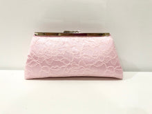 Load image into Gallery viewer, Clutch; evening clutches for weddings; wedding clutch; wedding clutch bag; purse. silk purses