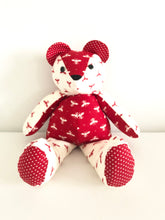 Load image into Gallery viewer, Teddy bear; teddy bear sewing pattern; stuffed animal sewing pattern; memory bear pattern