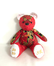 Load image into Gallery viewer, Handmade Stuffed Memory Teddy Bear- with your own materials