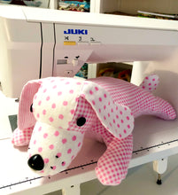 Load image into Gallery viewer, Stuffed Lap Dog Sewing Pattern