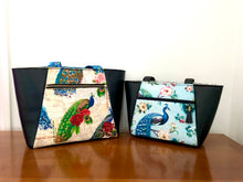 Load image into Gallery viewer, Peacock Tote Bag Sewing Pattern- Two sizes