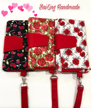 Load image into Gallery viewer, Fabric Wallets and purses; Purses; wallets with card slots; cotton wallets