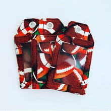 Load image into Gallery viewer, Fabric luggage tags; tags; ID tag; luggage tags, name tags