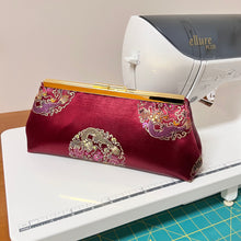 Load image into Gallery viewer, Clutch; evening clutches for weddings; wedding clutch; wedding clutch bag; purse. silk purses