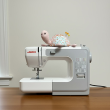Load image into Gallery viewer, Patchwork pincushion; Pincushion; Turtle pincushion; animal pincushion; DIY pincushion; sewing notion
