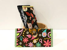 Load image into Gallery viewer, checkbook covers; purses; fabric checkbook cover wallet