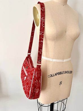 crescent bags; crescent handbag; Patchwork bags; patchwork handbag; baggu medium crescent bag; crescent shoulder bag; uniqlo crescent bag; red baggu crescent bag; small crescent bag