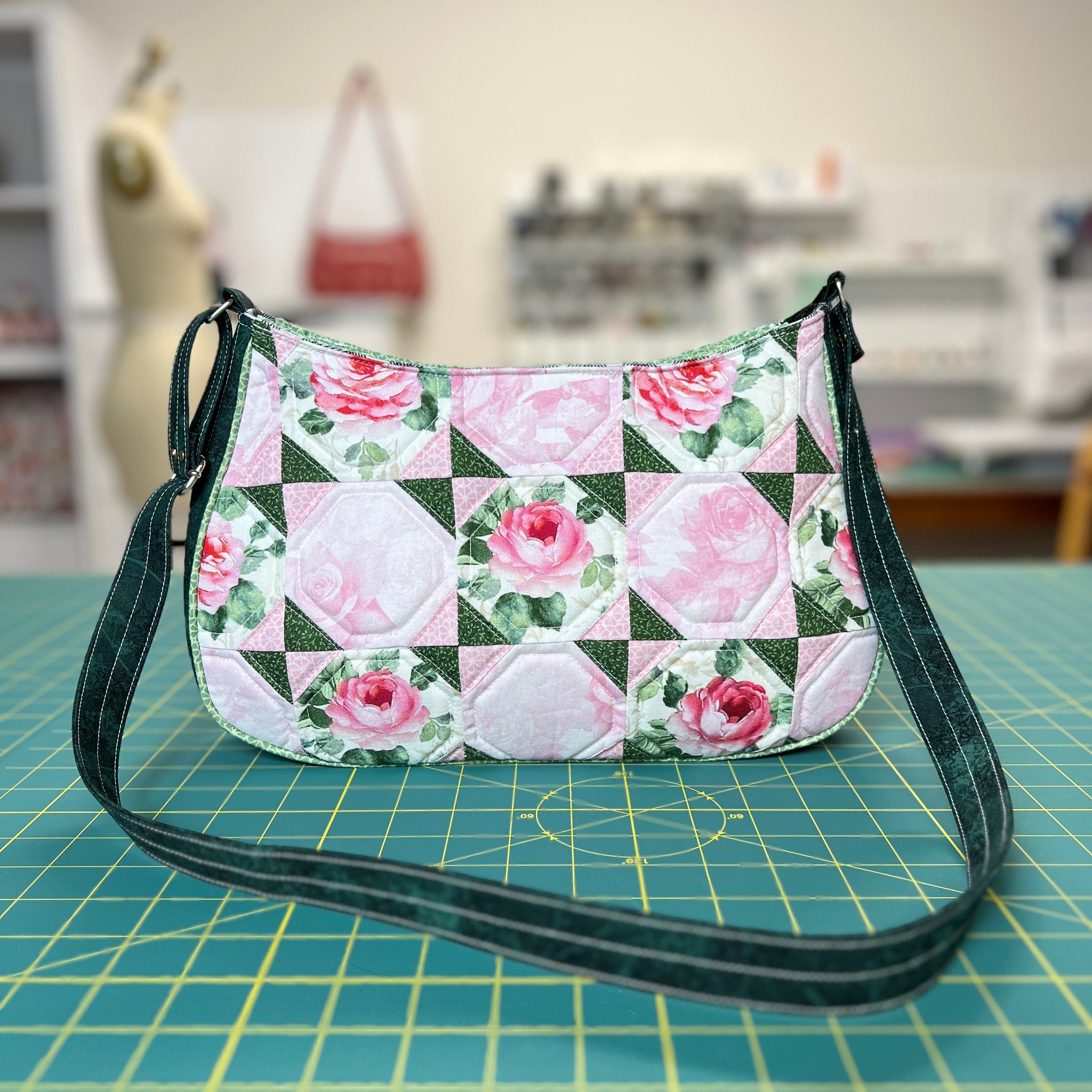 Patchwork Shoulder Bag Spring blossom – BL Handmade