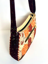 Load image into Gallery viewer, Patchwork Shoulder Bag, Hexagon Patchwork bag

