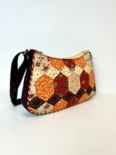 Load image into Gallery viewer, Patchwork Shoulder Bag, Hexagon Patchwork bag
