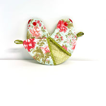 Load image into Gallery viewer, Pick any Pair of Bird-shaped Potholders/Oven Mitts - Spring
