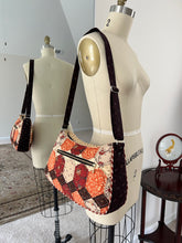 Load image into Gallery viewer, Patchwork Shoulder Bag, Hexagon Patchwork bag
