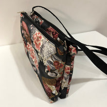 Load image into Gallery viewer, Double zippered crossbody shoulder bags - Swan
