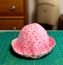 Load image into Gallery viewer, 6-Panel Reversible Summer Hat Sewing Pattern
