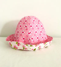 Load image into Gallery viewer, 6-Panel Reversible Summer Hat Sewing Pattern
