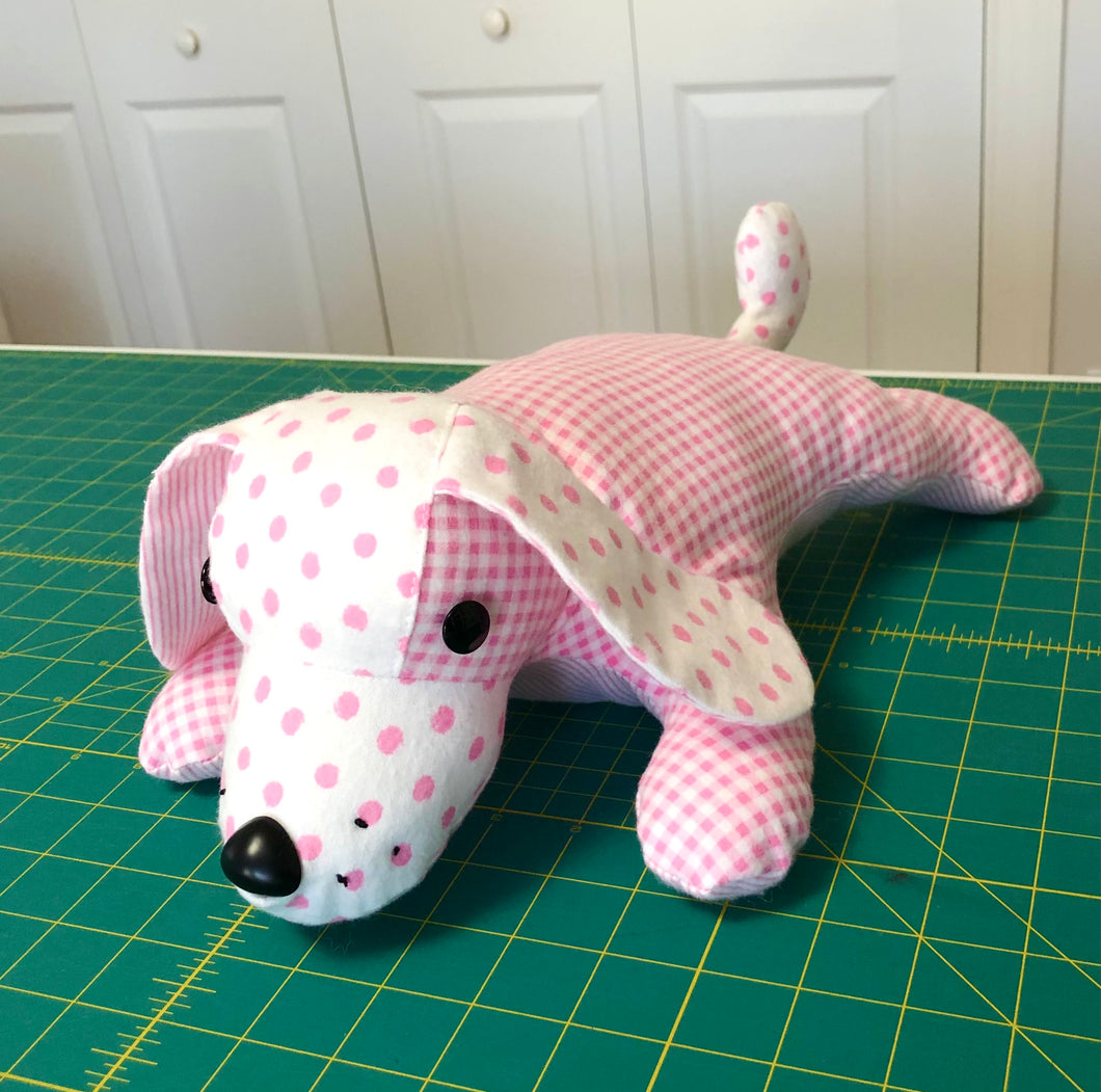 Stuffed Lap Dog Sewing Pattern