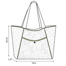 Load image into Gallery viewer, Tulip Large Tote Bag Sewing Pattern
