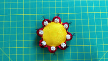 Load and play video in Gallery viewer, Vintage pincushion with 8 little people PDF sewing pattern
