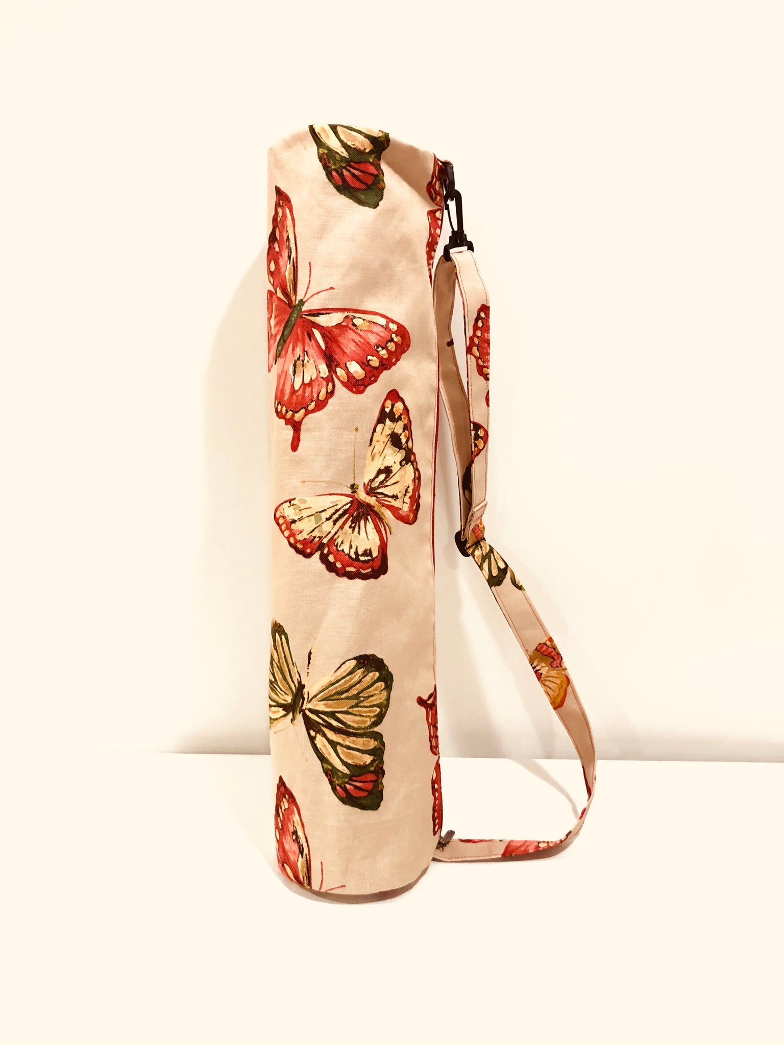 Yoga Bag with zipper pocket - Butterfly – BL Handmade