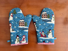 Load image into Gallery viewer, Oven mitts set; Oven mitts gloves; Oven mitts; Oven gloves; Christmas gifts
