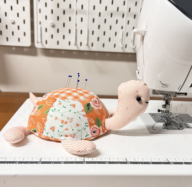 Pincushion; Turtle pincushion; animal pincushion; DIY pincushion; sewing notion