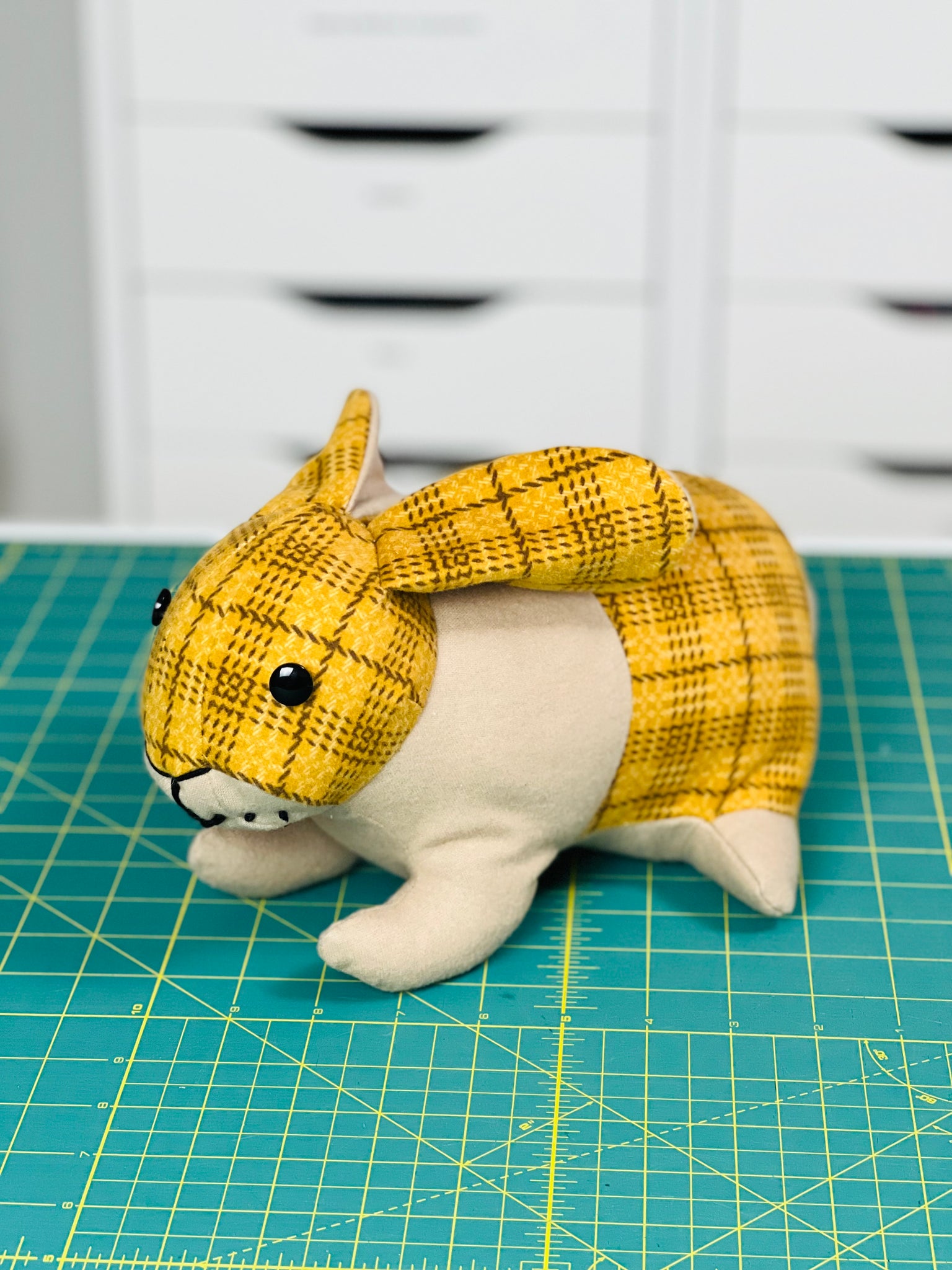 Stuffed Bunny Rabbit PDF Sewing Pattern; toy pattern; bunny pattern ...