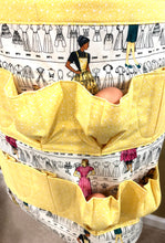 Load image into Gallery viewer, Egg Gathering Apron with 10 pockets - lady print

