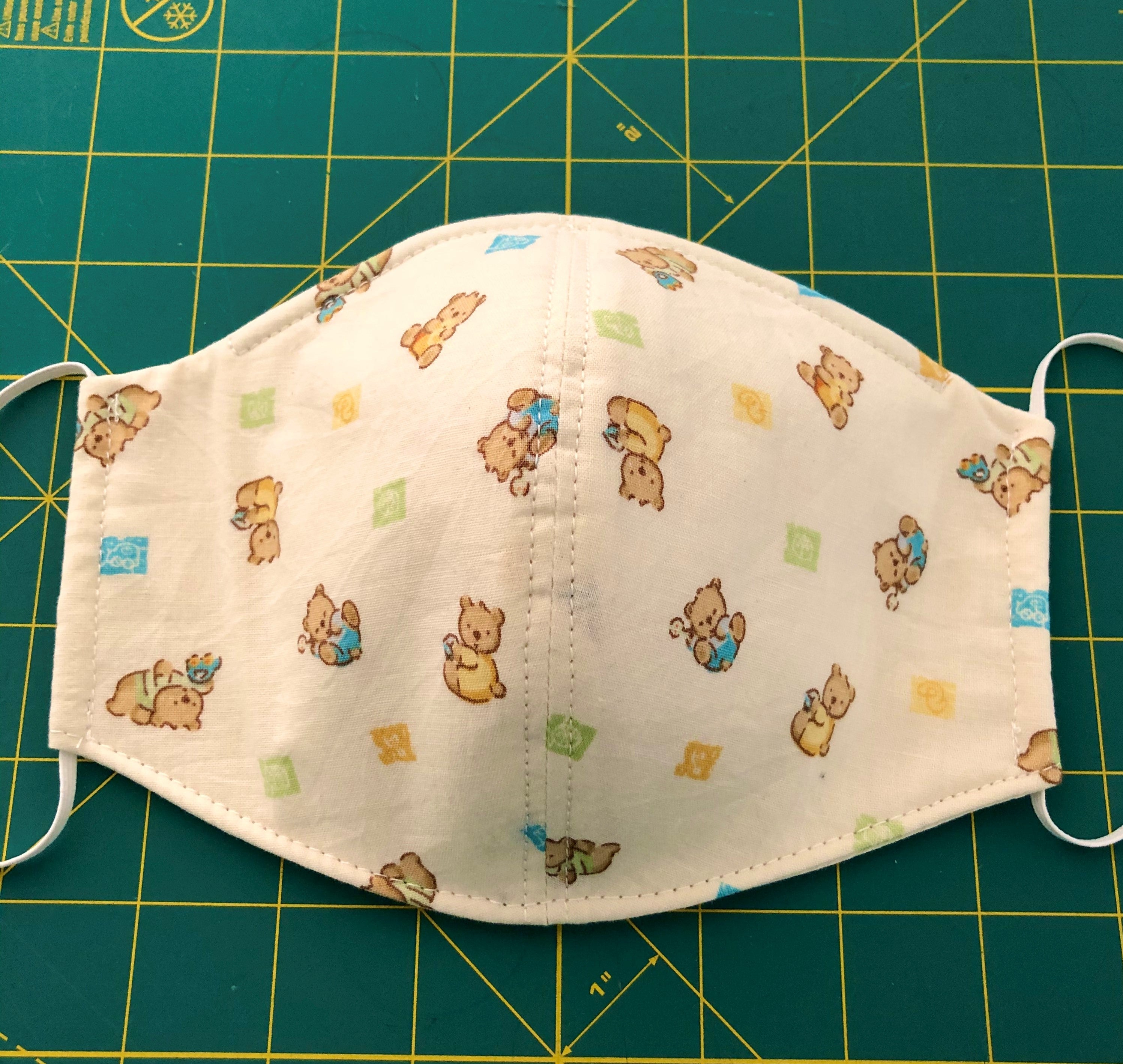 3D Face Mask Sewing Pattern – BL Handmade