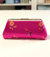 Load image into Gallery viewer, Clutch; evening clutches for weddings; wedding clutch; wedding clutch bag; purse. silk purses
