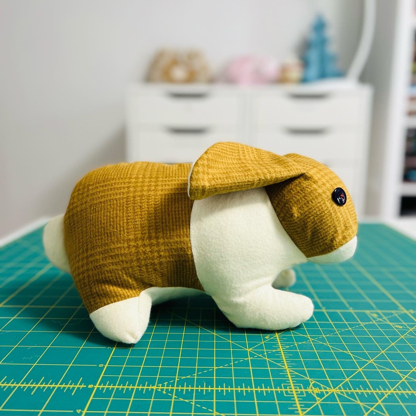 Stuffed Bunny Rabbit PDF Sewing Pattern; toy pattern; bunny pattern ...