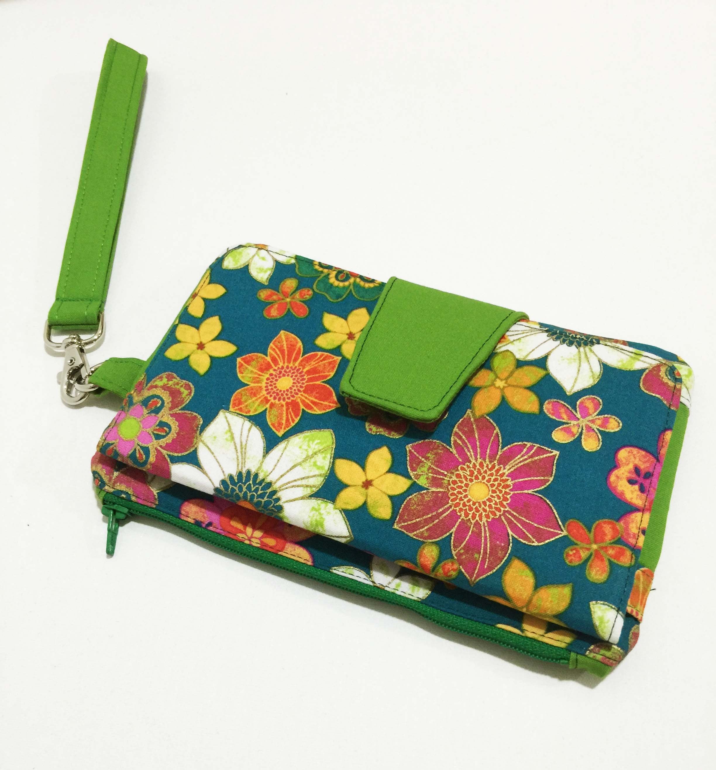 Fabric wallets - Spring flowers – BL Handmade